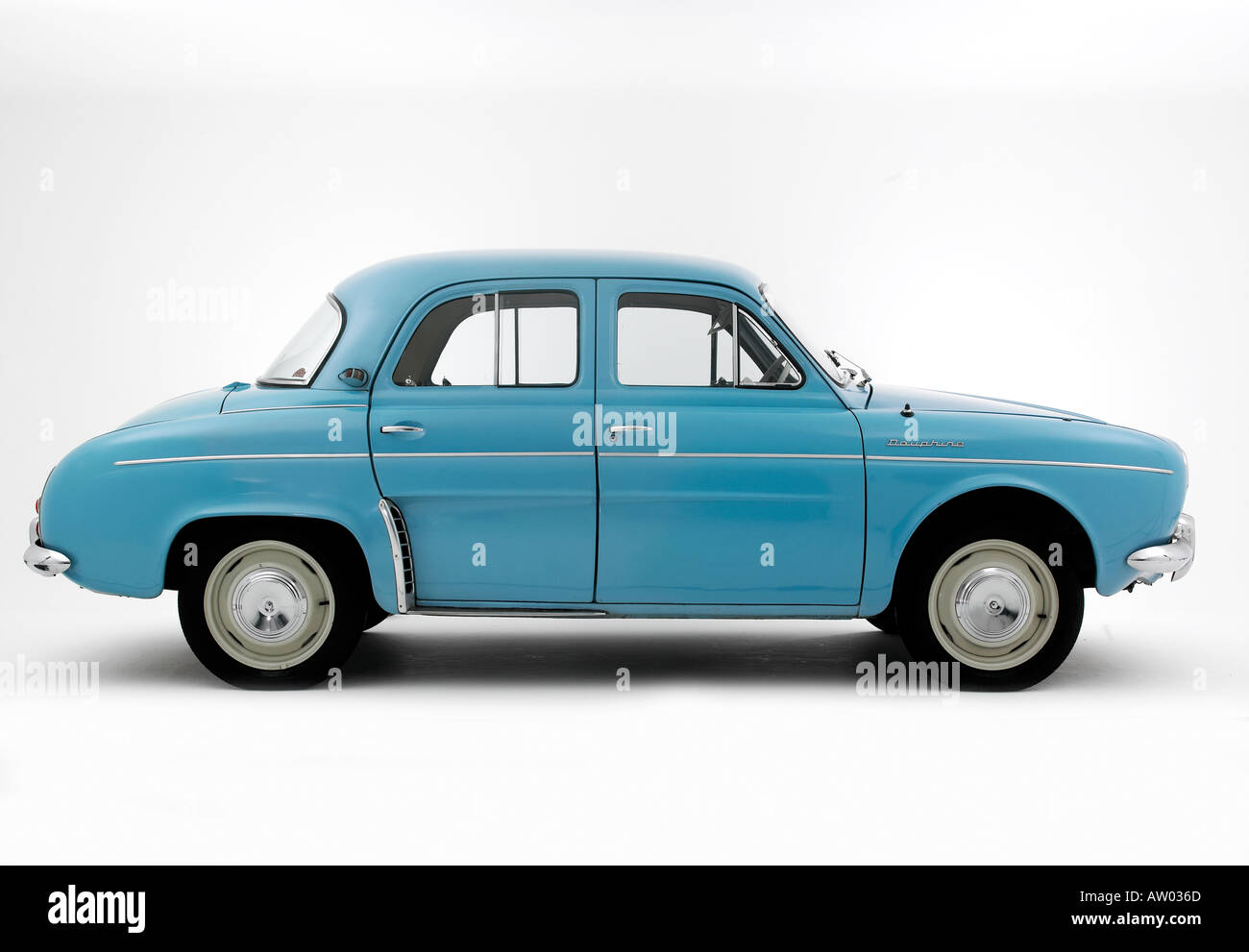 Renault dauphine voiture profil Banque de photographies et d’images à