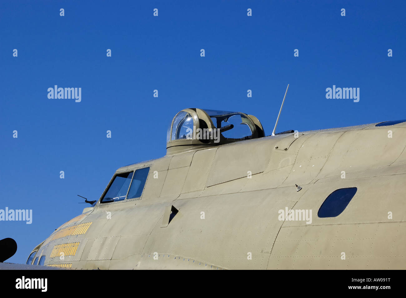 Vintage world war 2 bomber B 17 Flying Fortress dans les escadres de la liberté d''Airpark Keystone North Florida Banque D'Images