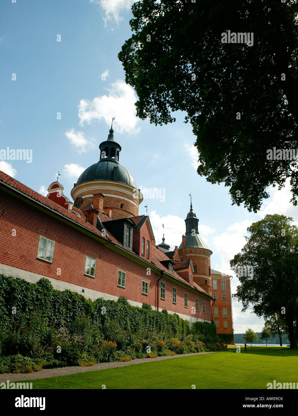 Le château de Gripsholm, Mariefred, Suède Banque D'Images