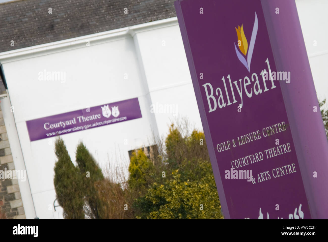 Ballyearl Centre des Arts et loisirs Banque D'Images