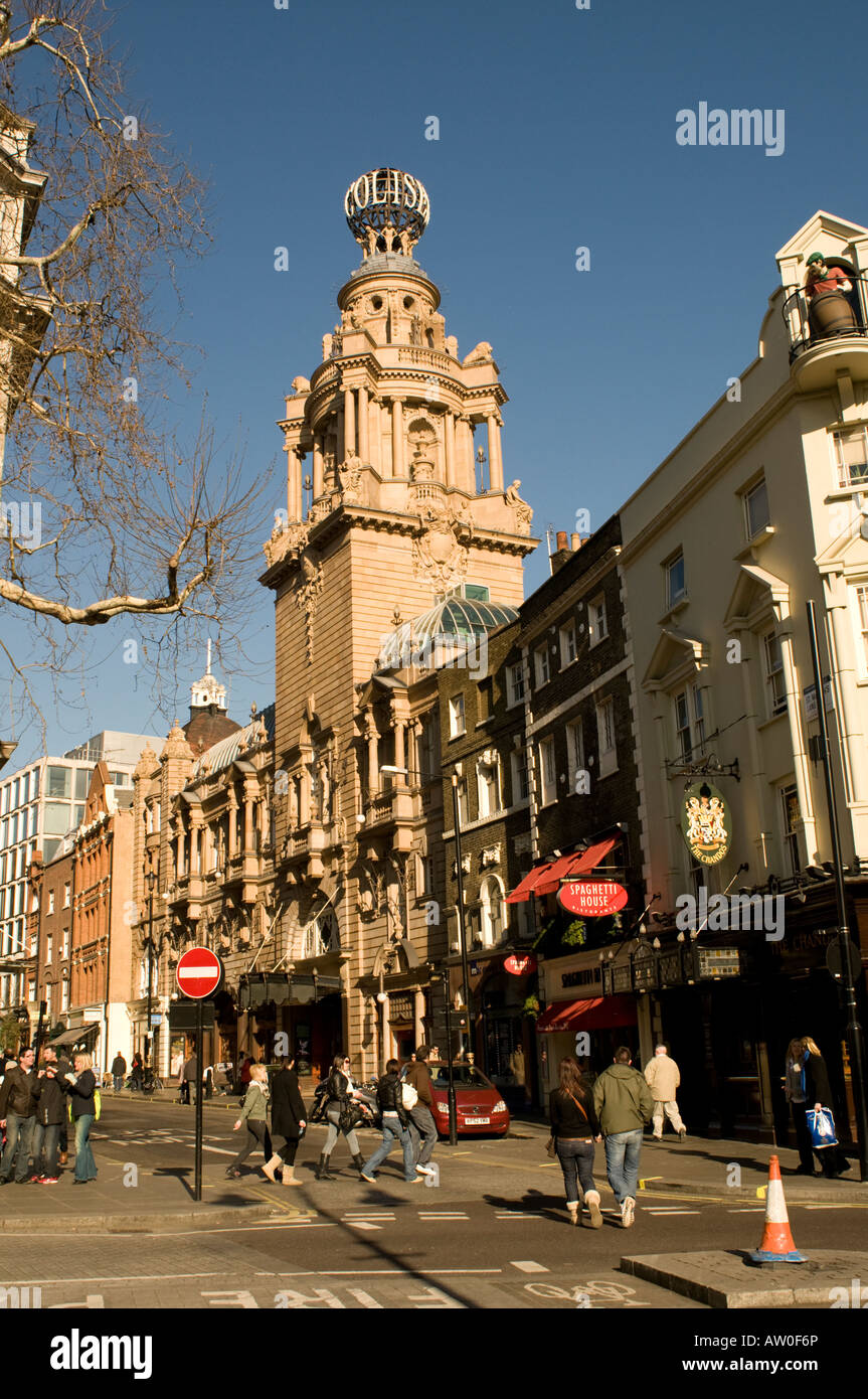 London Theatre District près de Leicester square garden Banque D'Images