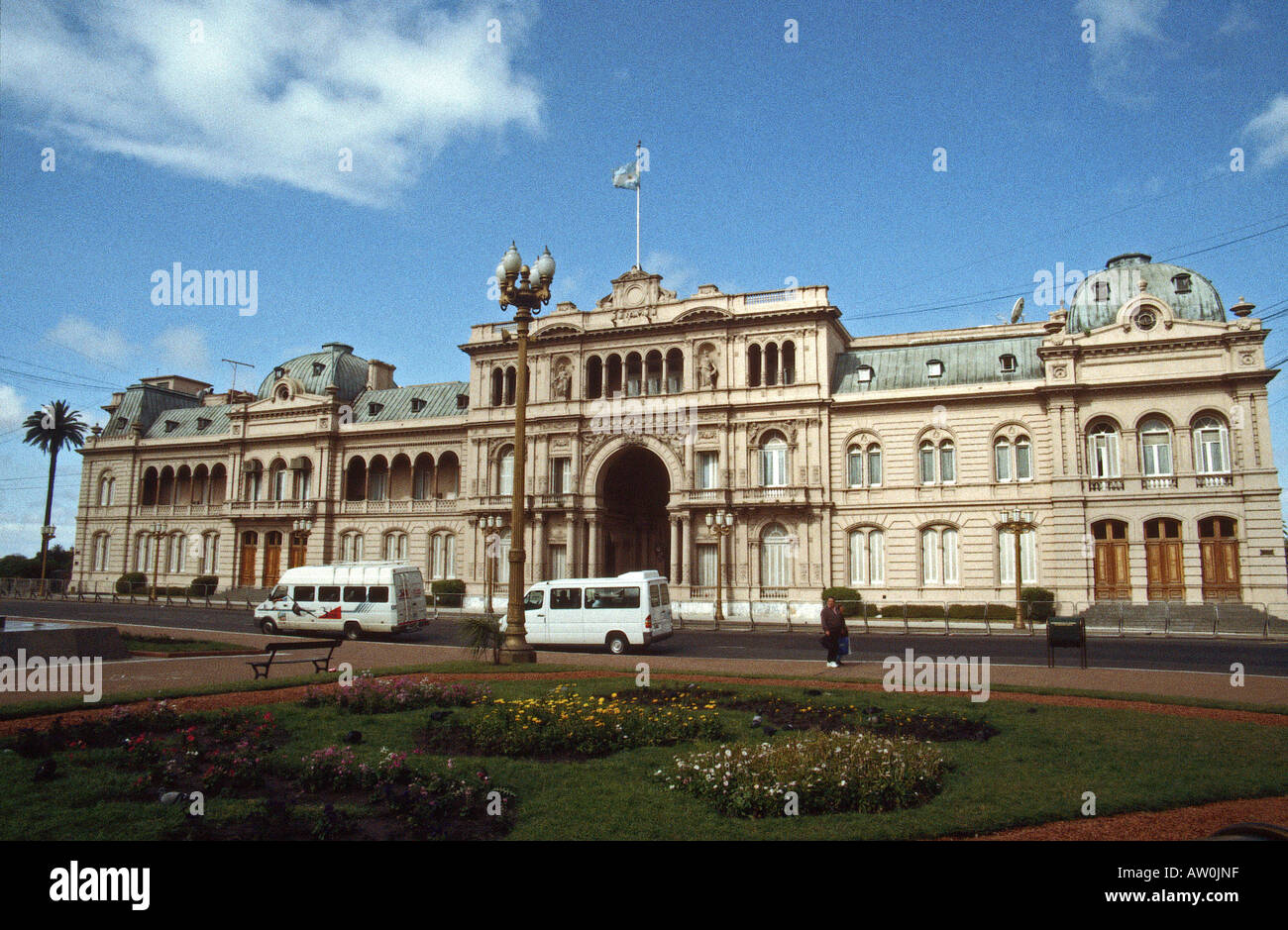 L'Argentine La Casa Rosada à Rio de Janeiro est le palais présidentiel Banque D'Images