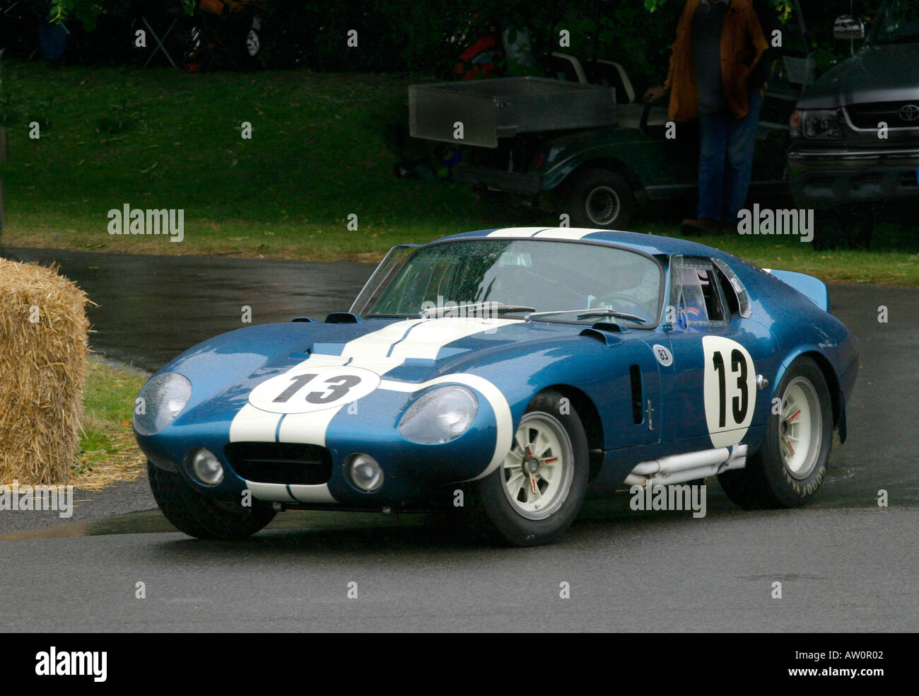 1963 Shelby Cobra Coupé américain à Goodwood Festival of Speed, Sussex, UK. Banque D'Images