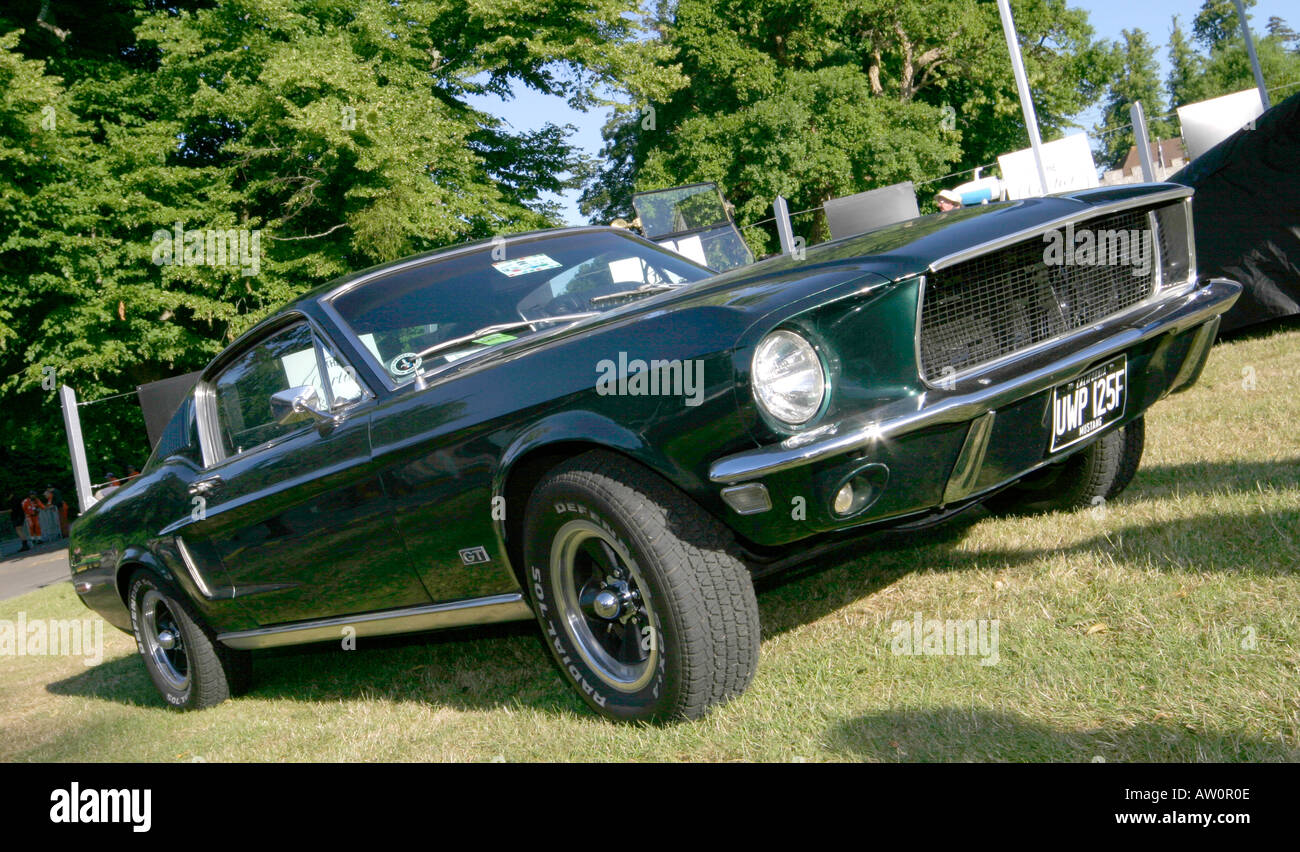 1968 Ford Mustang GT 289 à Goodwood Festival of Speed, Sussex, UK. Banque D'Images