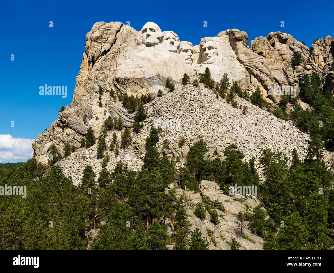 Mont Rushmore. Banque D'Images