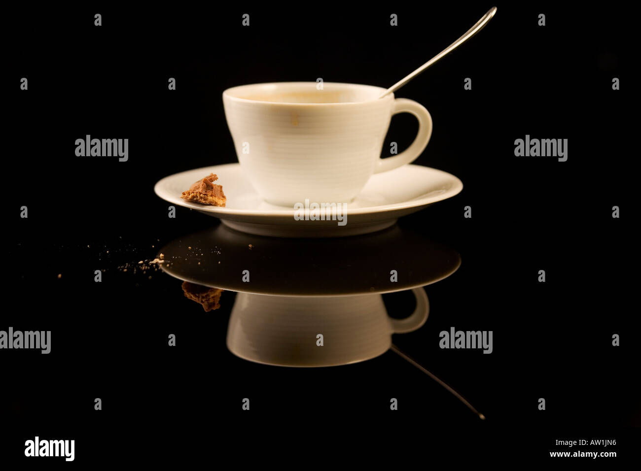 Le café avec du chocolat Banque D'Images