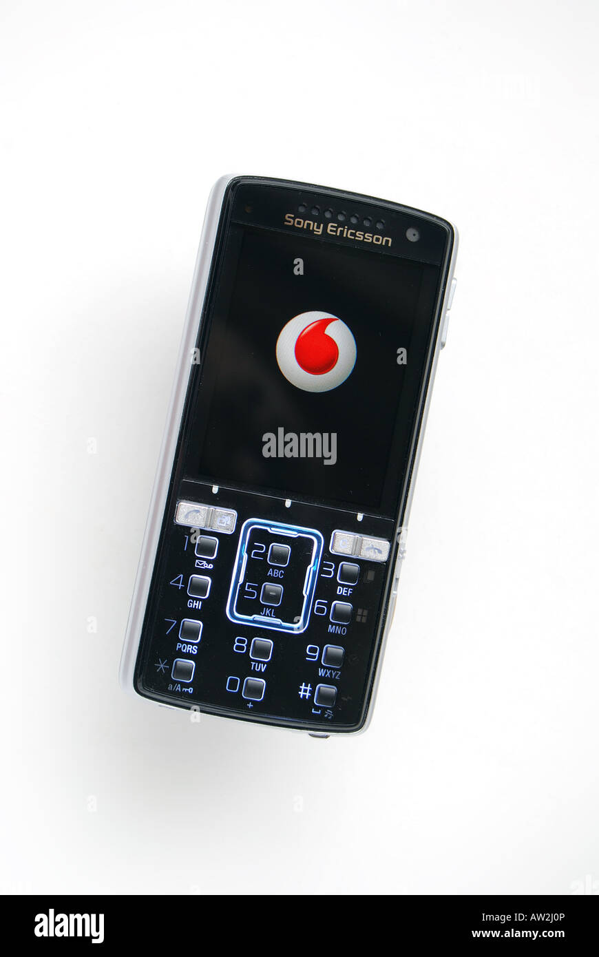 Téléphone mobile Sony Ericsson K850i, Grand Londres, Angleterre, Royaume-Uni Banque D'Images