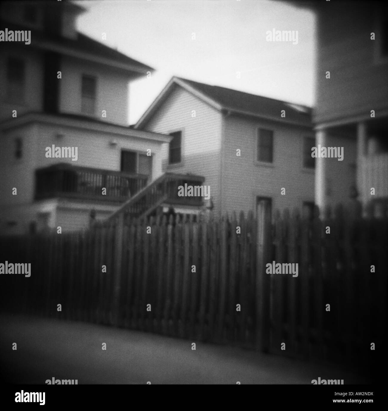 Toy camera noir et blanc photographie Banque D'Images