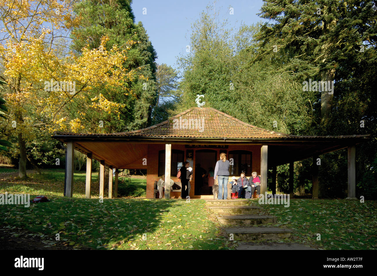 Batsford arboretum jardin japonais Banque D'Images