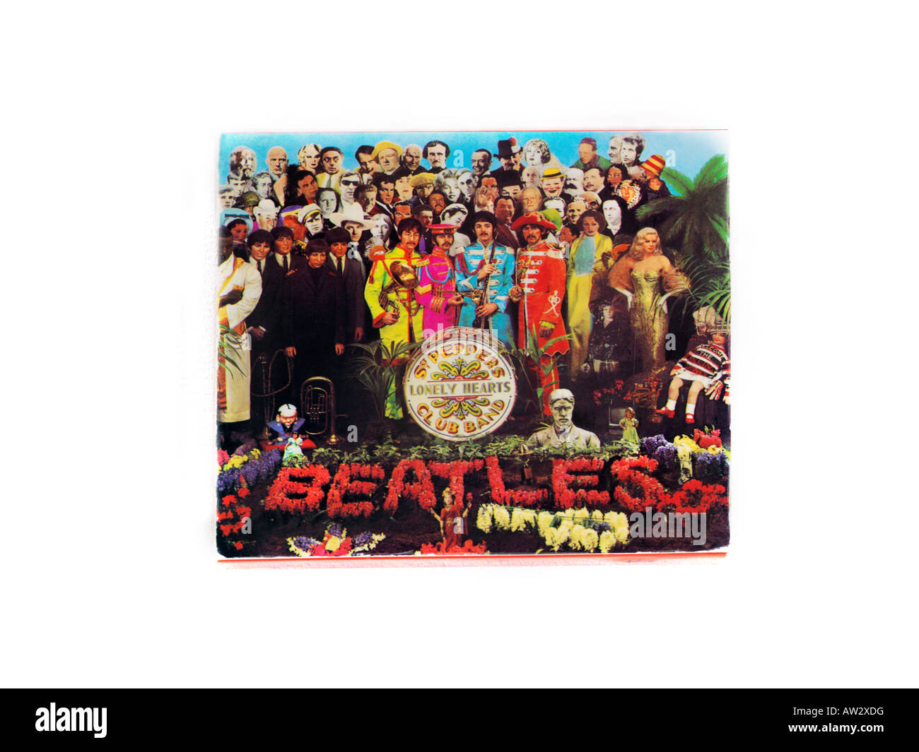 CD célèbre Sgt Peppers Lonely Hearts Club Band Banque D'Images