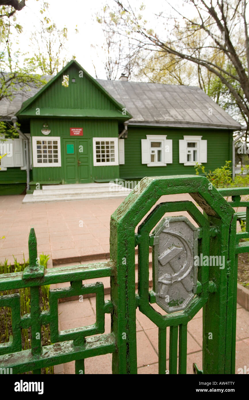 Le premier congrès de la social-démocratie russe Musée Parti des travailleurs à Minsk en Biélorussie. Banque D'Images