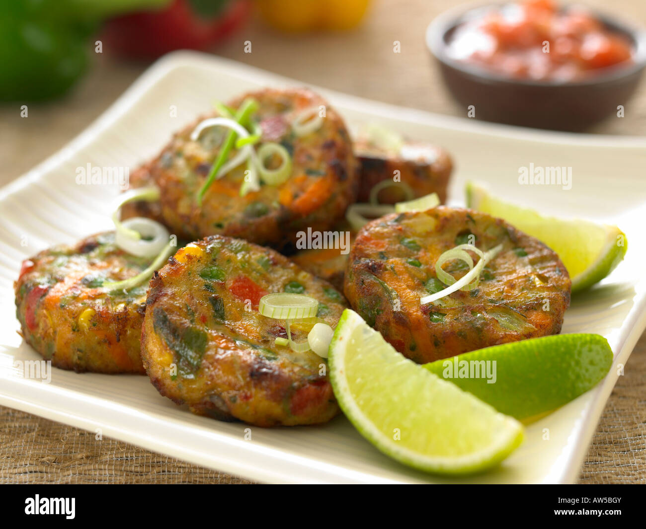 galette de légume Banque D'Images