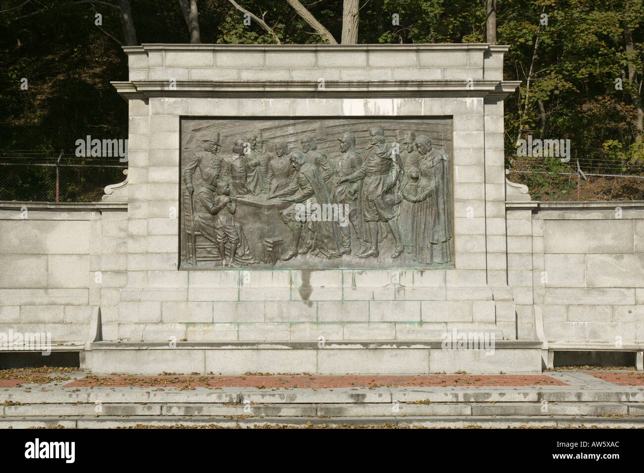 Pilgrim Memorial et musée de Provincetown dans le Massachusetts Cape Cod Banque D'Images