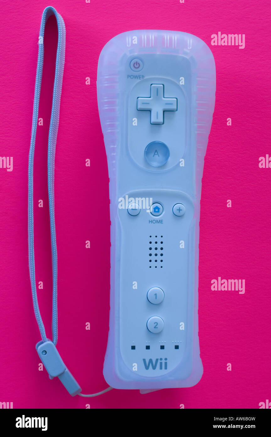 Nintendo Wii Remote Controller sans fil Banque D'Images