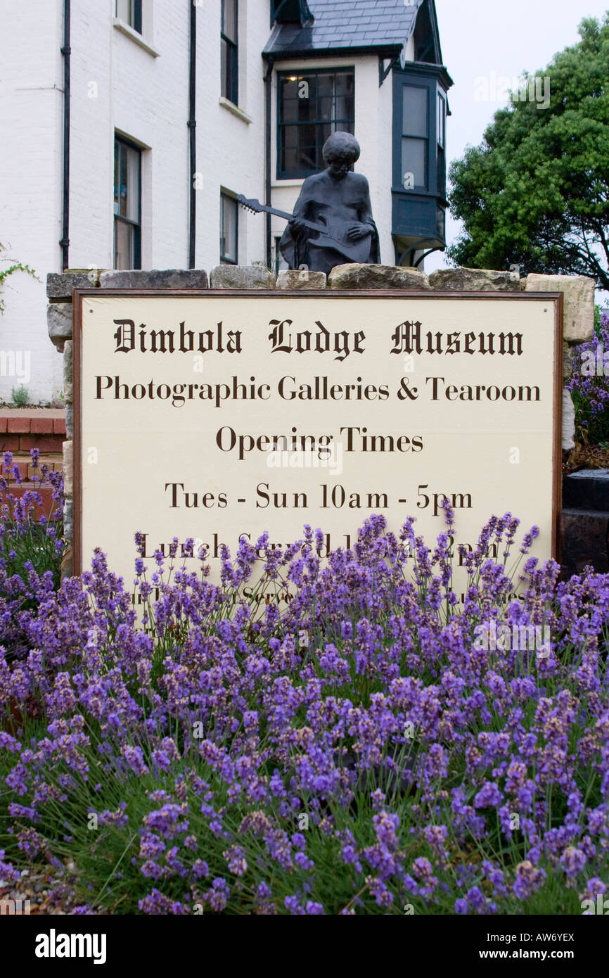 Dimbola Lodge, île de Wight, Angleterre, Royaume-Uni Banque D'Images