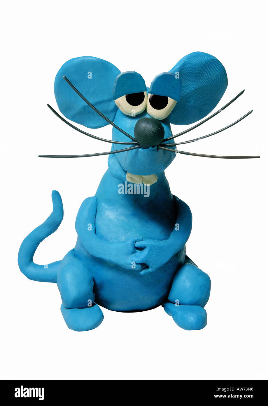 La souris bleue avec de grandes moustaches Photo Stock - Alamy