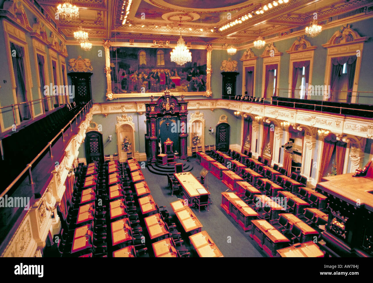 8775 Elk125 Canada Québec Québec Assemblée nationale Chambre législative 1877-1886 Banque D'Images