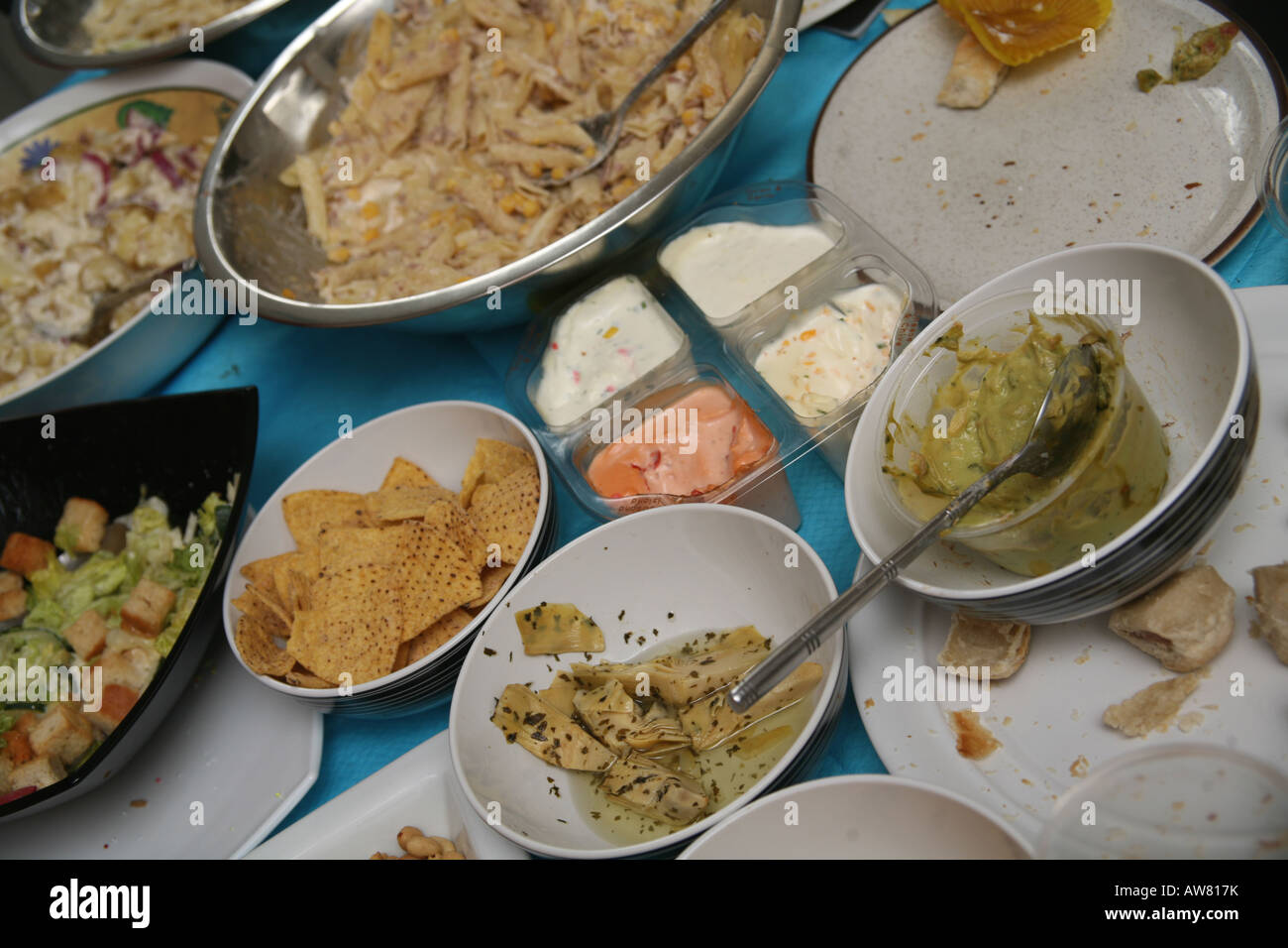Buffet nourriture Banque D'Images