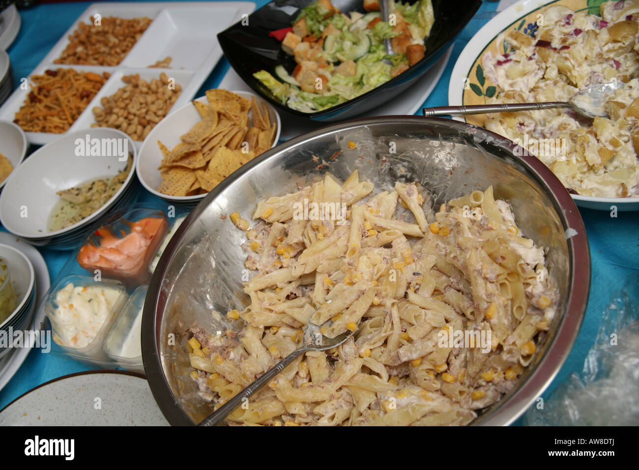 Buffet nourriture Banque D'Images
