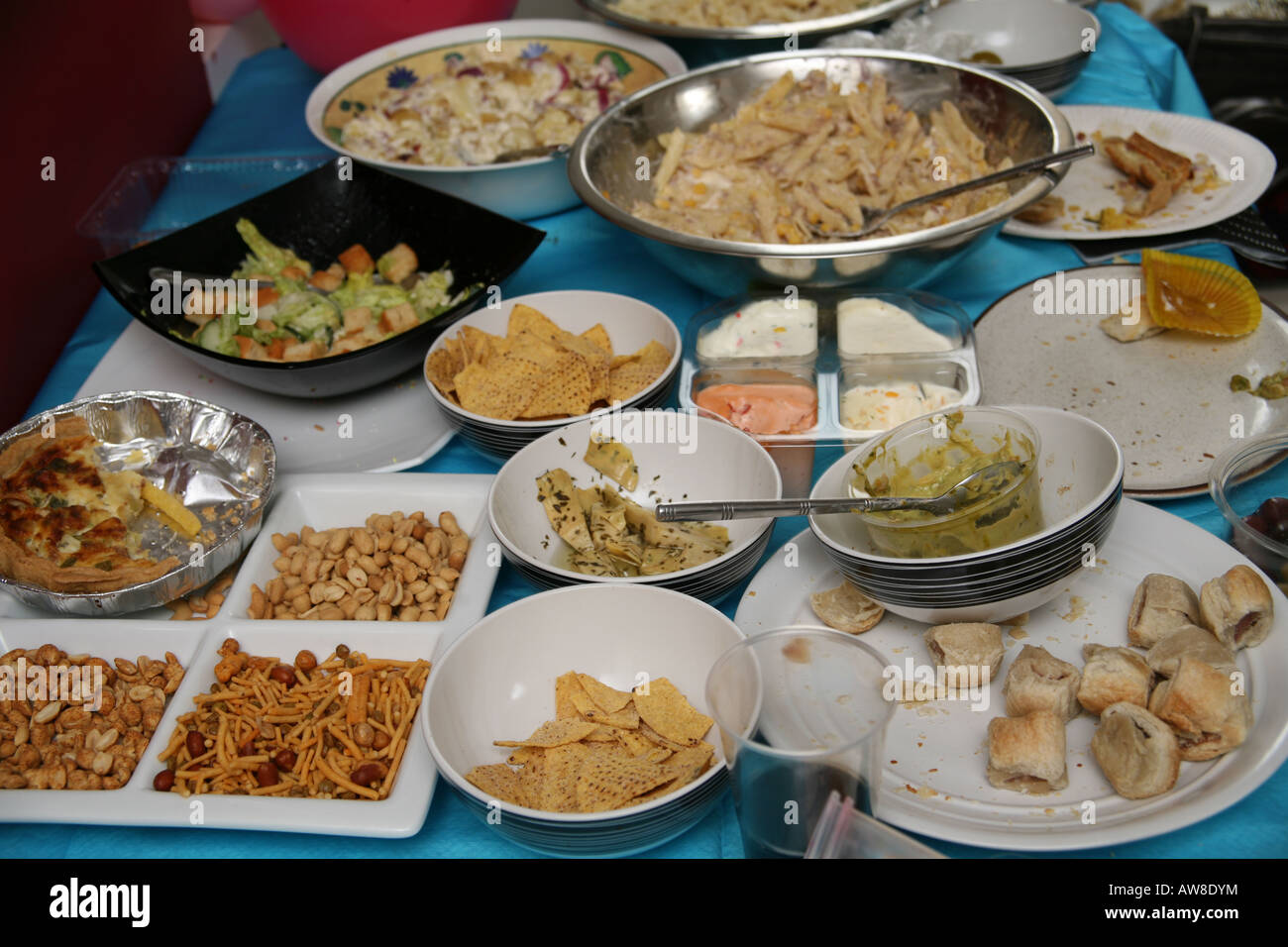 Buffet nourriture Banque D'Images
