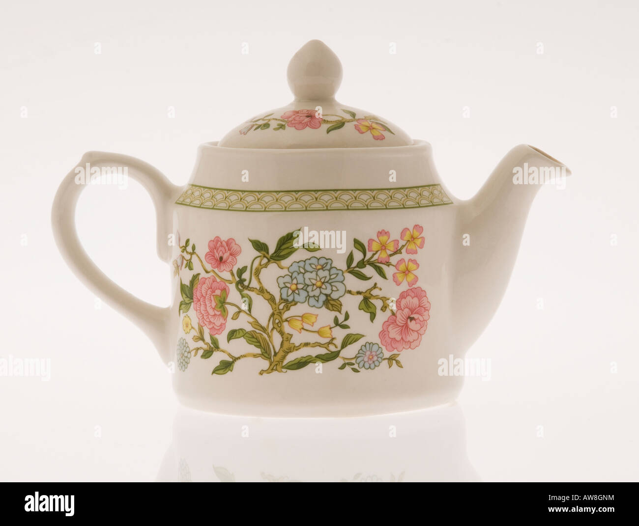 Chine théière Cafetière décorée ornée Banque D'Images