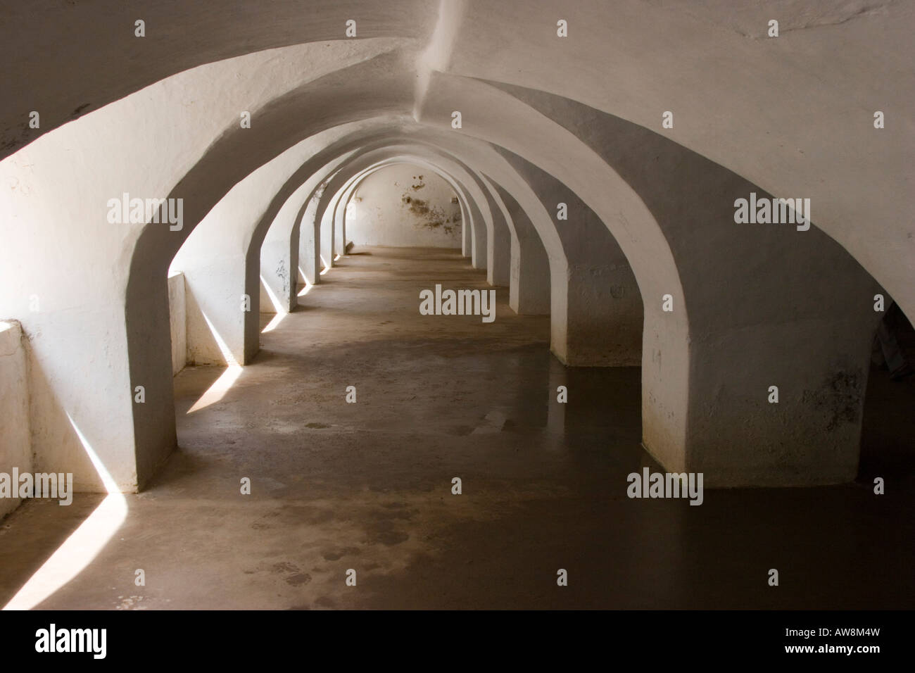 S Tipu Sultan fort et dungeon prison près de Mysore Inde Banque D'Images