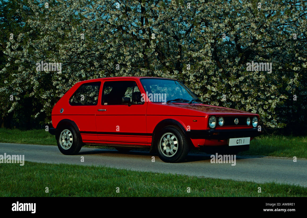 Volkswagen Golf MK1 GTi 1979 à 1983 Banque D'Images