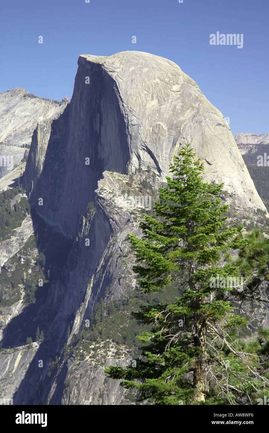 Demi Dôme de Glacier Point Yosemite National Park California USA Banque D'Images