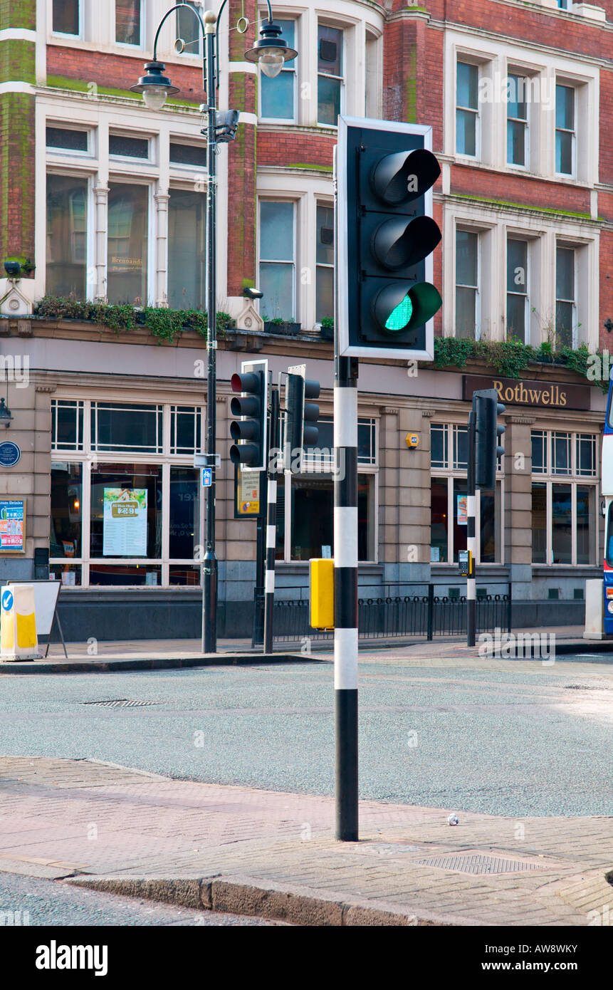 Emplacement de la UK's premier feu à Wolverhampton Banque D'Images