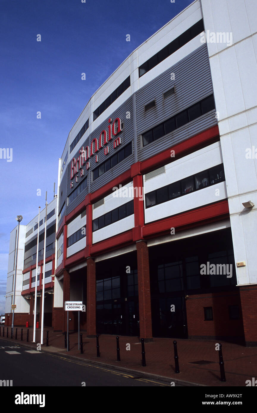 Le Stoke City Stade Britannia Stoke-on-Trent Banque D'Images