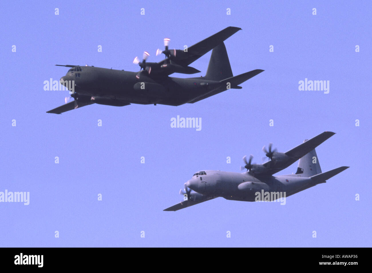 La Formation de Lockheed C-130 Hercules Banque D'Images