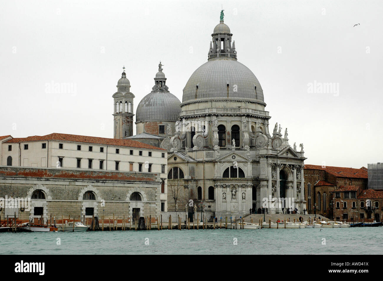 Santa Maria della Salute, Venise, Vénétie, Italie, Europe Banque D'Images