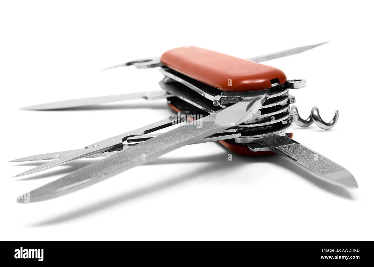 Canif multifonctions Banque D'Images