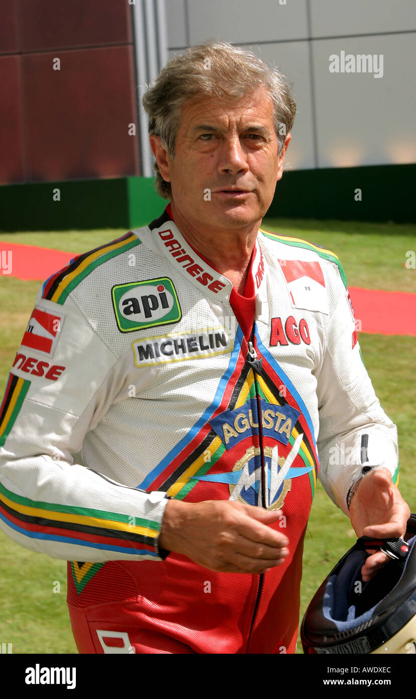 Giacomo Agostini à Goodwood Festival of Speed Banque D'Images