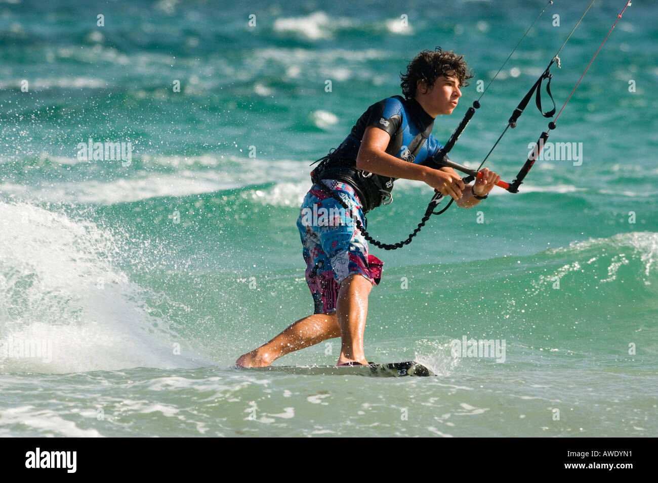 kitesurf Banque D'Images