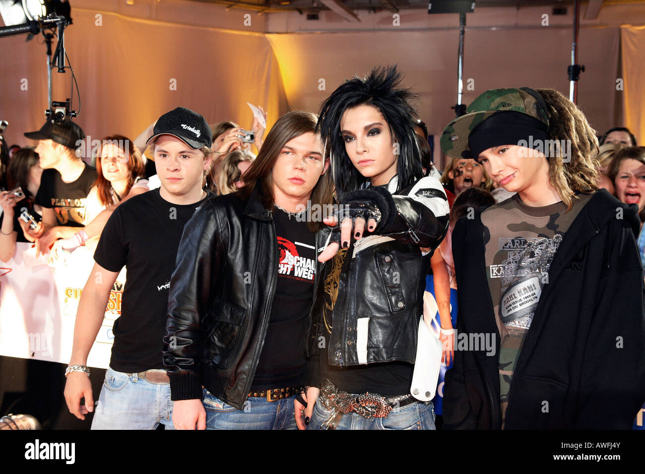 Tokio Hotel Banque D'Images