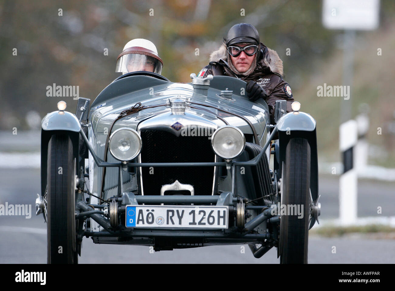 Riley, 2007 Memorial Jochpass, Bad Hindelang, Bavière, Allemagne Banque D'Images