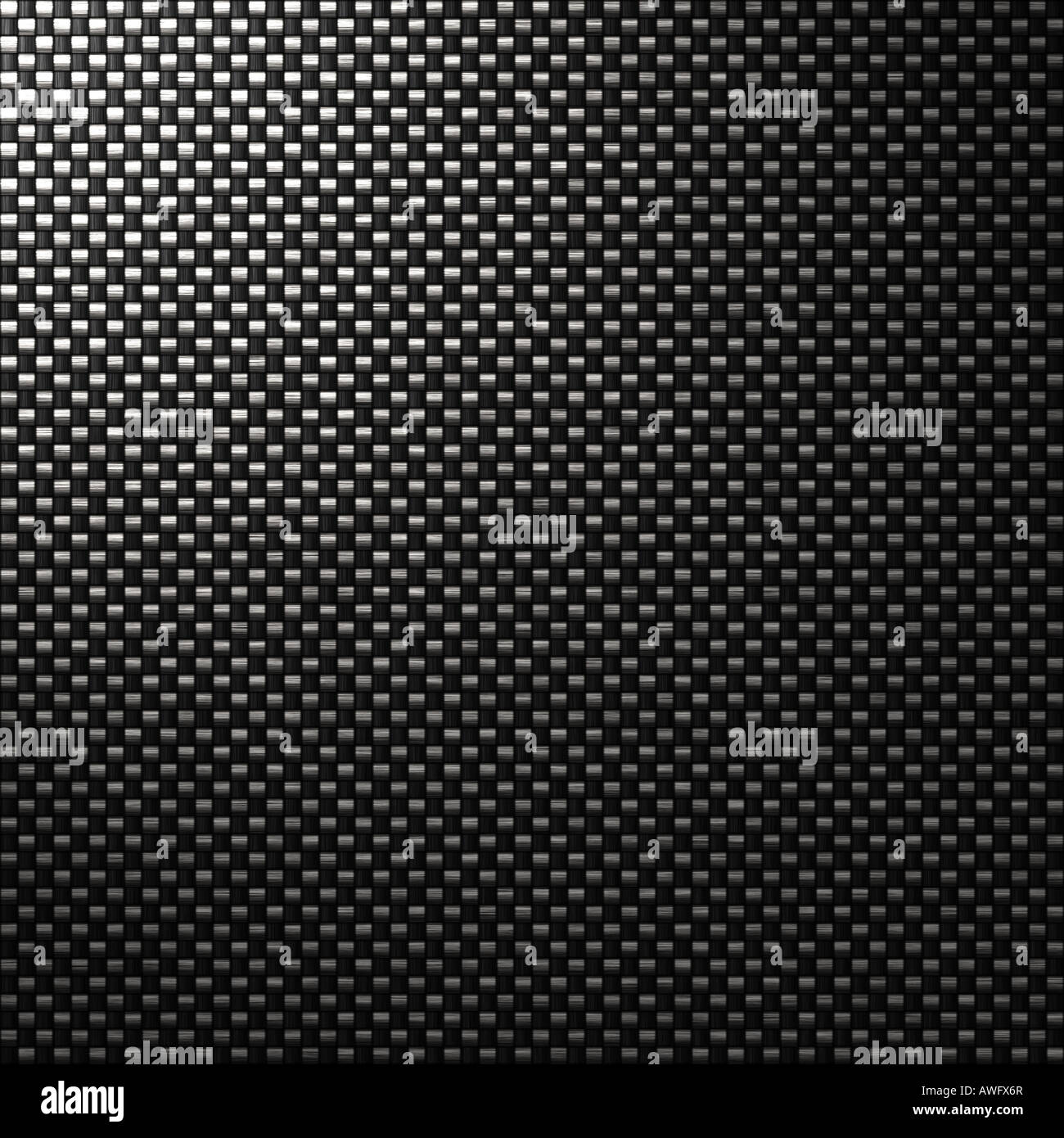 Fibre de carbone tissé noir texture d'arrière-plan Banque D'Images