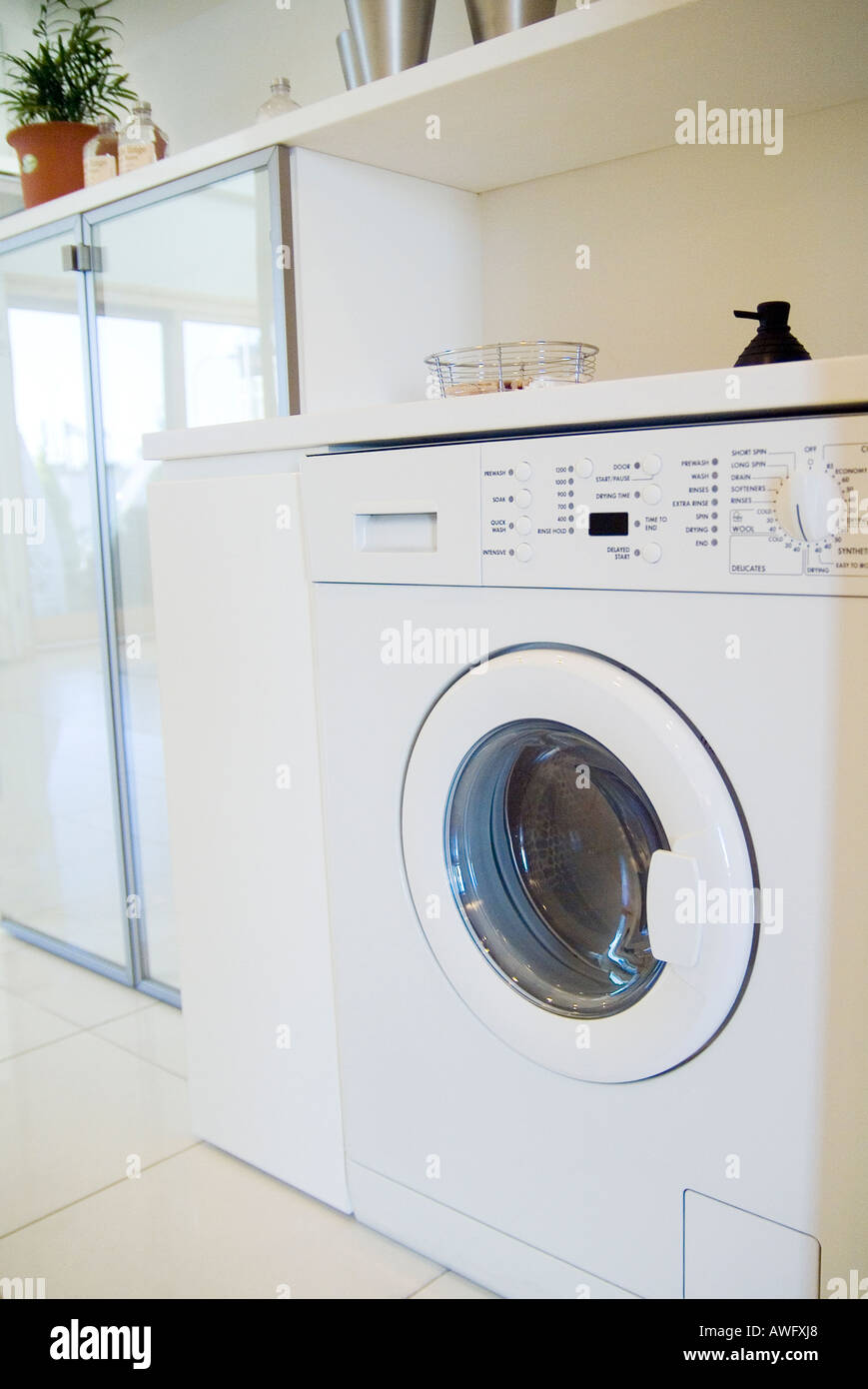 Machine à laver Banque D'Images