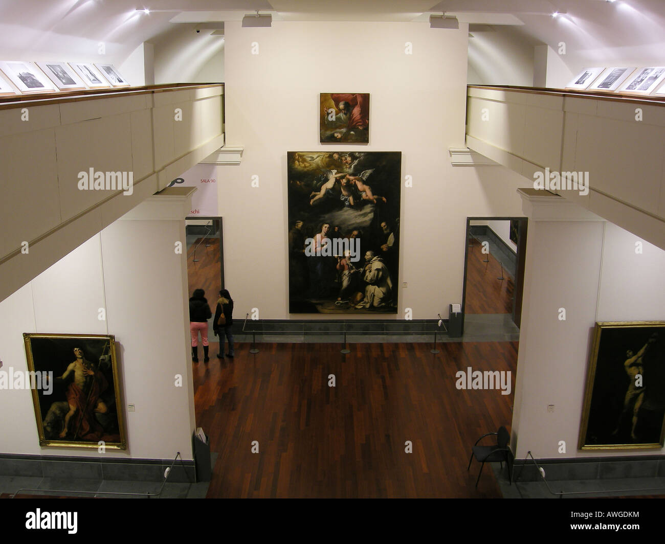 Museo Capodimonte omaggio a Capodimonte da Caravaggio un Picasso - 2008 - Napoli Campania Italie Banque D'Images