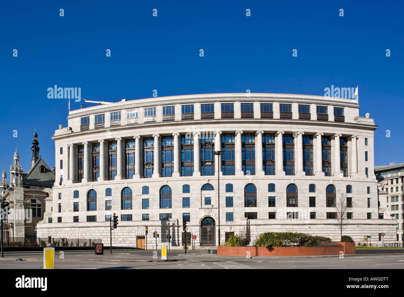 Unilever House à London Blackfriars Banque D'Images