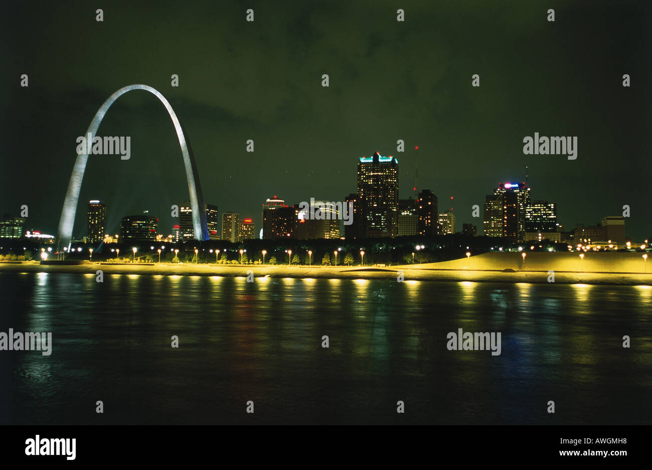 USA, Washington, St Louis, Jefferson National Expansion Memorial Park, Banque D'Images