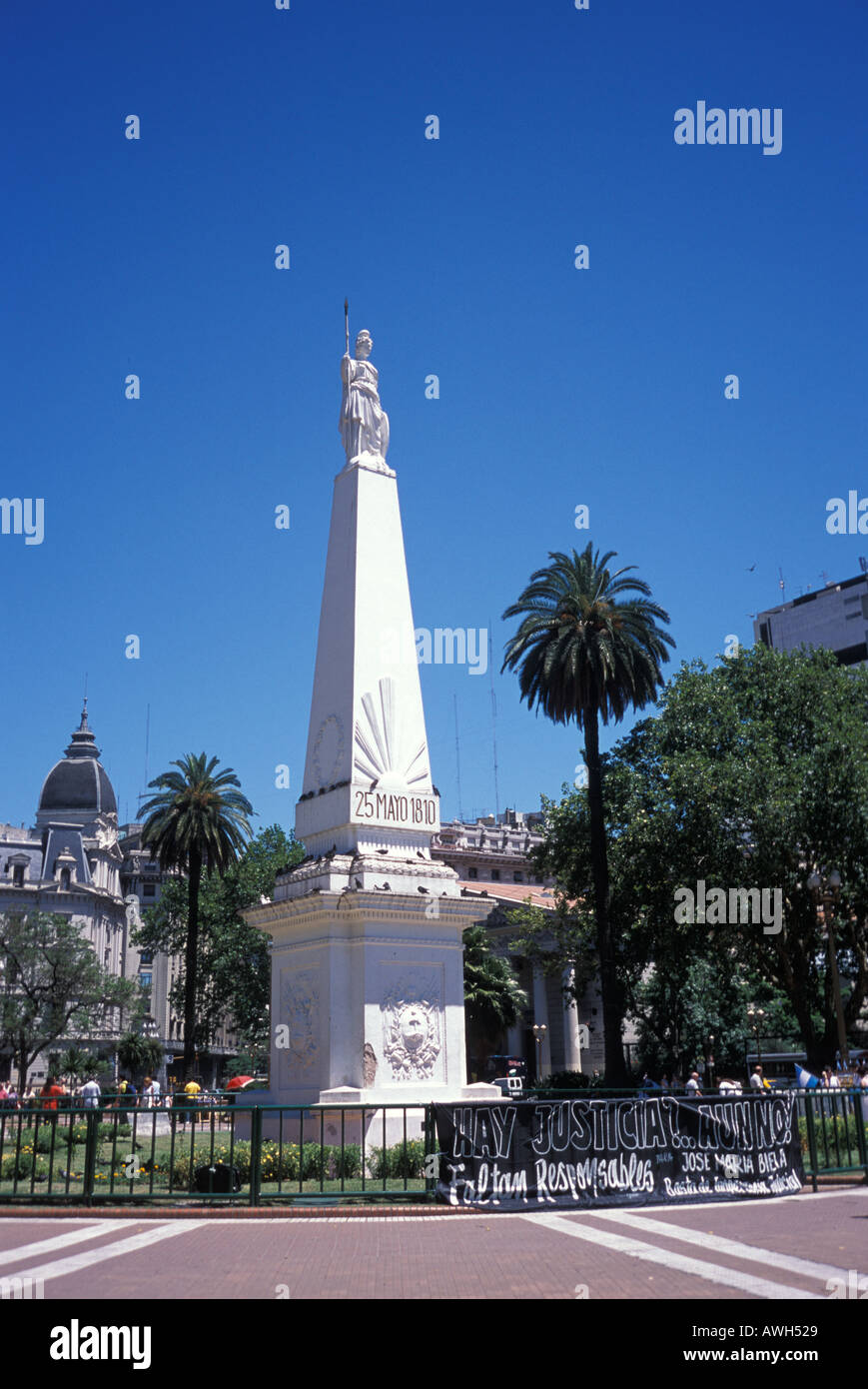 Plaza de Mayo Buenos Aires Argentine Banque D'Images