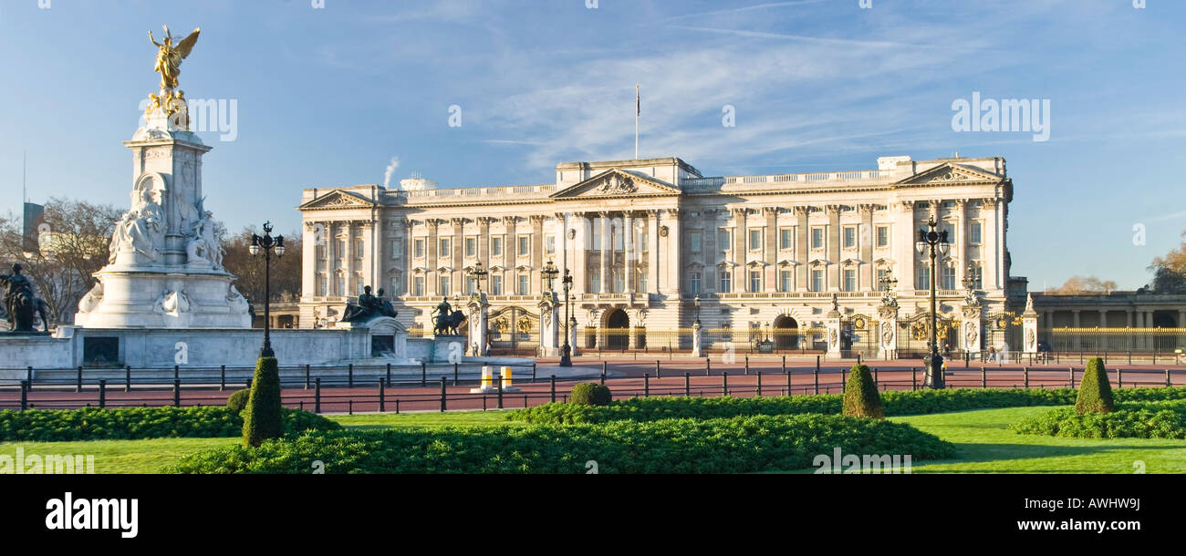 Victoria Memorial devant le palais de Buckingham Londres Angleterre Royaume-uni Banque D'Images