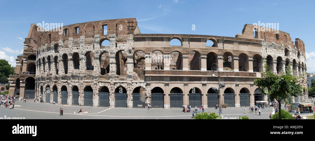 Le Colisée à Rome, Italie. Banque D'Images