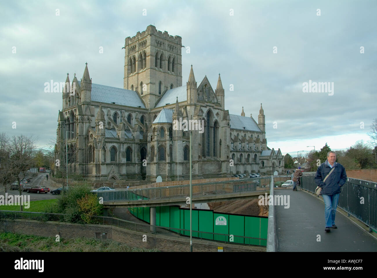 St Jean le Baptiste RC Cathédrale Norwich Banque D'Images