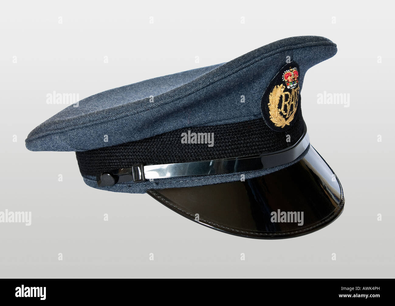 L'uniforme de la Royal Air Force hat Banque D'Images