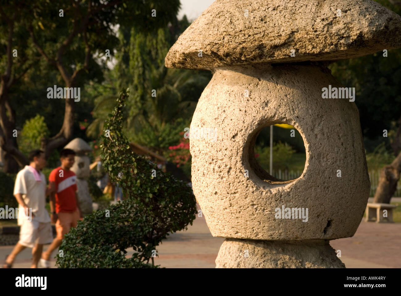 Manille PHILIPPINES Rizal Park Banque D'Images