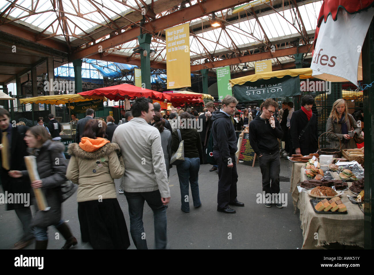 Borough Market, South East London, Southwark Banque D'Images