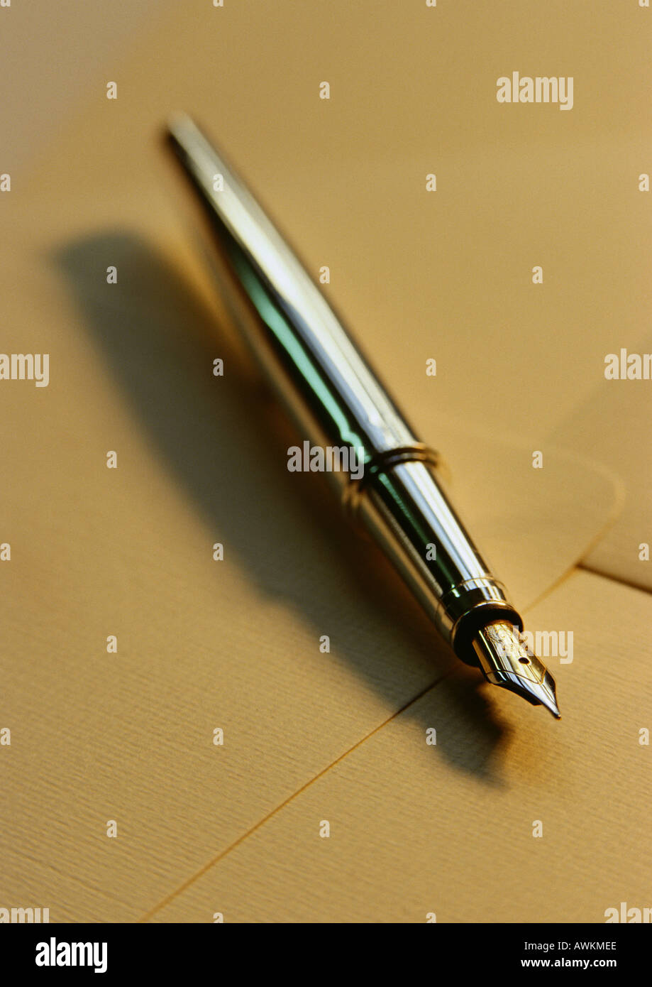Stylo-plume Banque D'Images